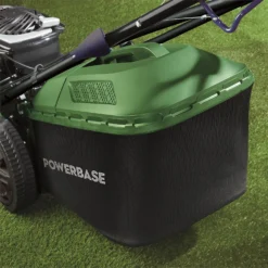 Powerbase 140cc 500e Petrol Lawn Mower - 46cm -Deals A Sunlit Garden Store 12940529 7104857428574204