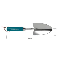 House Beautiful Stainless Steel Hand Trowel With A Teal Painted Hardwood Handle -Deals A Sunlit Garden Store 13188708 1614928022769752