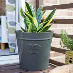 Country Living Heritage Denim Cone Pot - 27cm -Deals A Sunlit Garden Store 13188764 2194933183178583