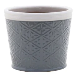 Country Living Heritage 2 Tone Denim Cone Pot - 38cm