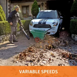 Worx WG547E Turbine 20V 2.0Ah Cordless Garden Blower -Deals A Sunlit Garden Store 13326414 6614900642961874