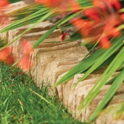 Stylish Stone Daleside Coping/Edging - Gold (Full Pack) -Deals A Sunlit Garden Store 13452038 9874930093500777