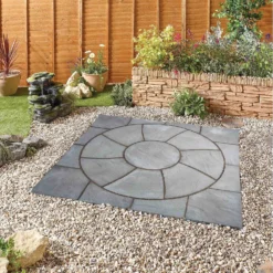 Stylish Stone Chantry Twist Circle Paving Kit 1.5m Graphite 8 Stylish Stone Chantry Twist Circle Paving Kit 1.5m Graphite -Deals A Sunlit Garden Store 13452058 1694935551656755
