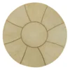 Stylish Stone Chantry Twist Circle Paving Kit 1.5m Gold