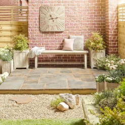 Stylish Stone Chantry Patio Paving Kit 5.76 Sqm Antique -Deals A Sunlit Garden Store 13452078 1944935333829524