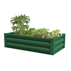 Panacea Steel Raised Garden Planter - Green 5 Panacea Steel Raised Garden Planter - Green -Deals A Sunlit Garden Store 13480860 1794932710947467