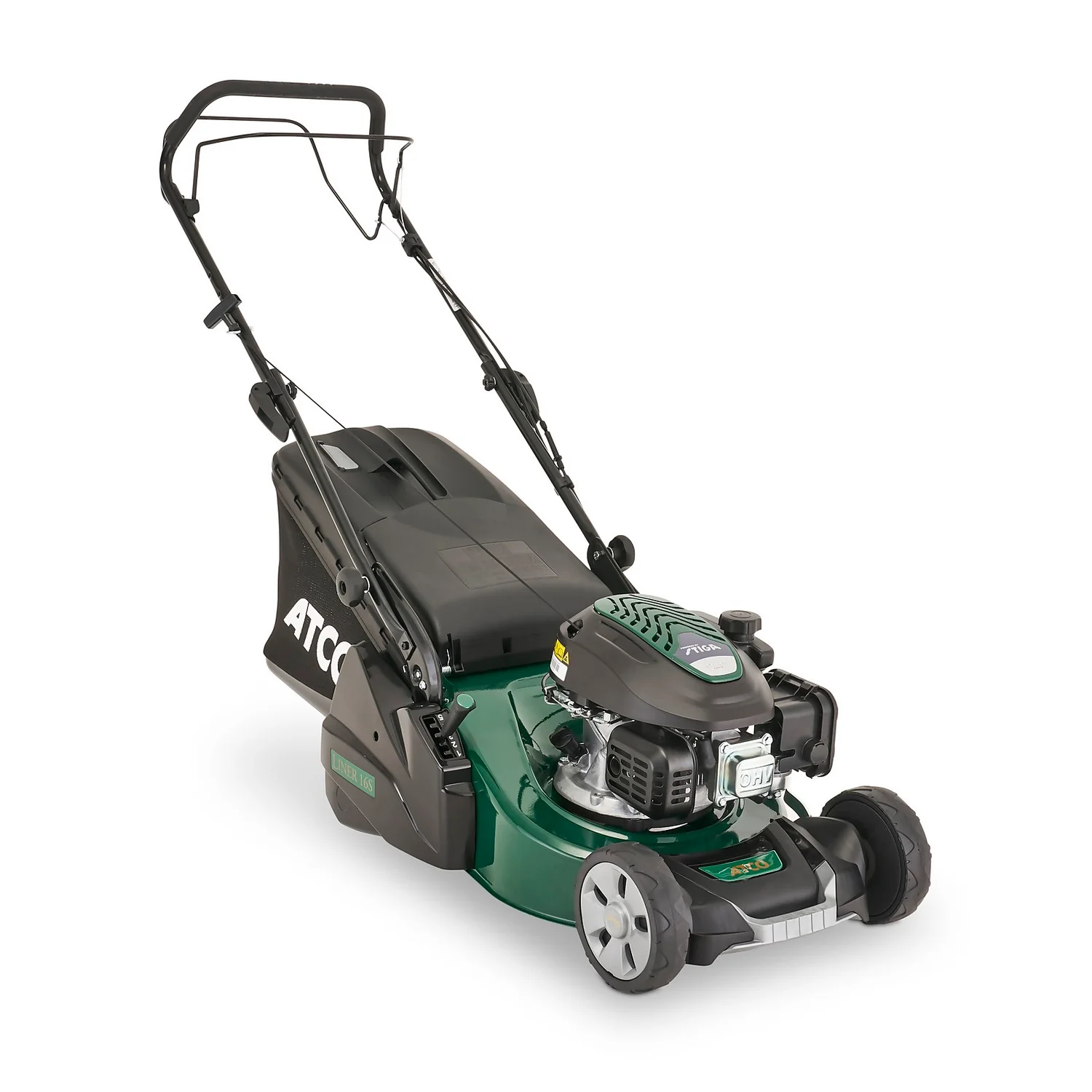 Atco 139cc Liner 16S Petrol Lawn Mower - 41cm 1 Atco 139cc Liner 16S Petrol Lawn Mower - 41cm