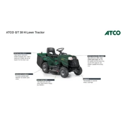Atco 432cc GT 30H Petrol Lawn Tractor - 84cm 11 Atco 432cc GT 30H Petrol Lawn Tractor - 84cm -Deals A Sunlit Garden Store 13486584 4334929342317106
