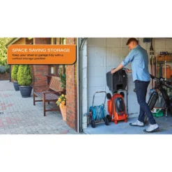 Flymo 36V EasiStore 380 Cordless Lawn Mower - 38cm -Deals A Sunlit Garden Store 13524792 1834936632100872