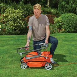 Flymo 1600W EasiStore 380R Electric Lawn Mower - 38cm -Deals A Sunlit Garden Store 13524797 1974936626631869