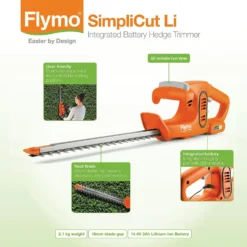 Flymo SimpliCut Cordless Hedge Trimmer -Deals A Sunlit Garden Store 13524808 1594936857993480