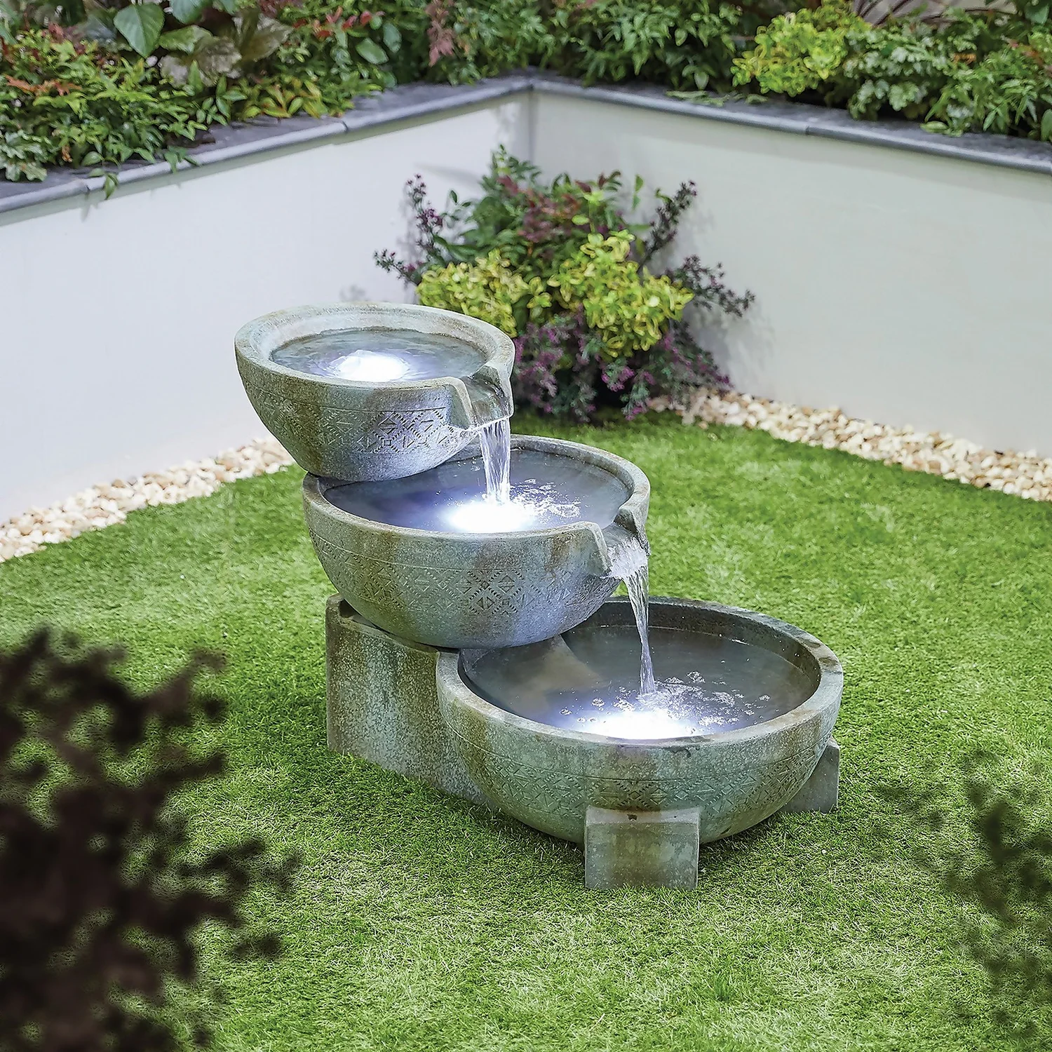 Stylish Fountain Oasis Water Feature With LEDs 2 Stylish Fountain Oasis Water Feature With LEDs - Image 2
