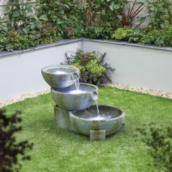 Stylish Fountain Oasis Water Feature With LEDs 10 Stylish Fountain Oasis Water Feature With LEDs -Deals A Sunlit Garden Store 13846043 1974962028214646