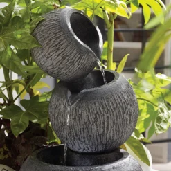 Stylish Fountain Illusion Falls Water Feature With LEDs -Deals A Sunlit Garden Store 13846045 2004962027646098