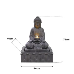 Stylish Fountain Serenity Water Feature With LEDs 7 Stylish Fountain Serenity Water Feature With LEDs -Deals A Sunlit Garden Store 13846069 1804978880968461