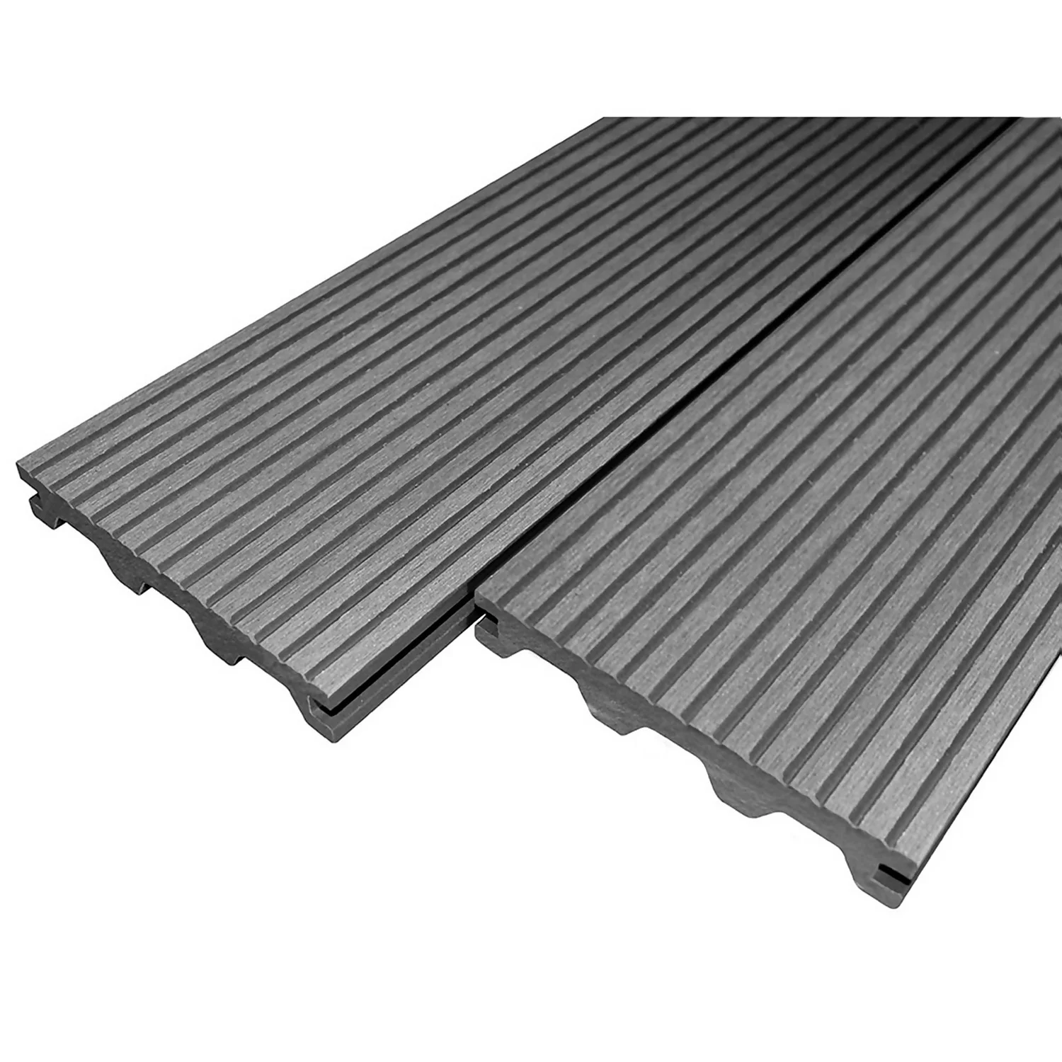 Victoria Composite Decking Castle Groove 40 Pack Grey - 20.16 M2 1 Victoria Composite Decking Castle Groove 40 Pack Grey - 20.16 M2