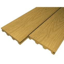 Victoria Composite Decking Woodgrain 30 Pack Teak - 15.12 M2