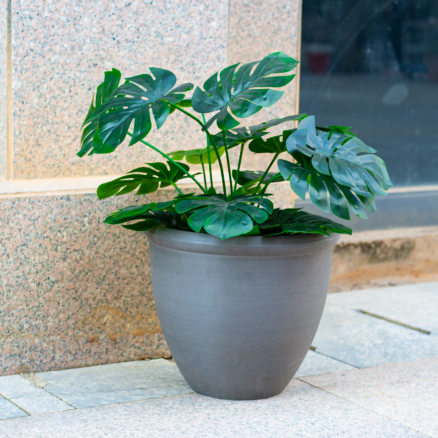 Ashford Planter Slate 35cm 2 Ashford Planter Slate 35cm - Image 2