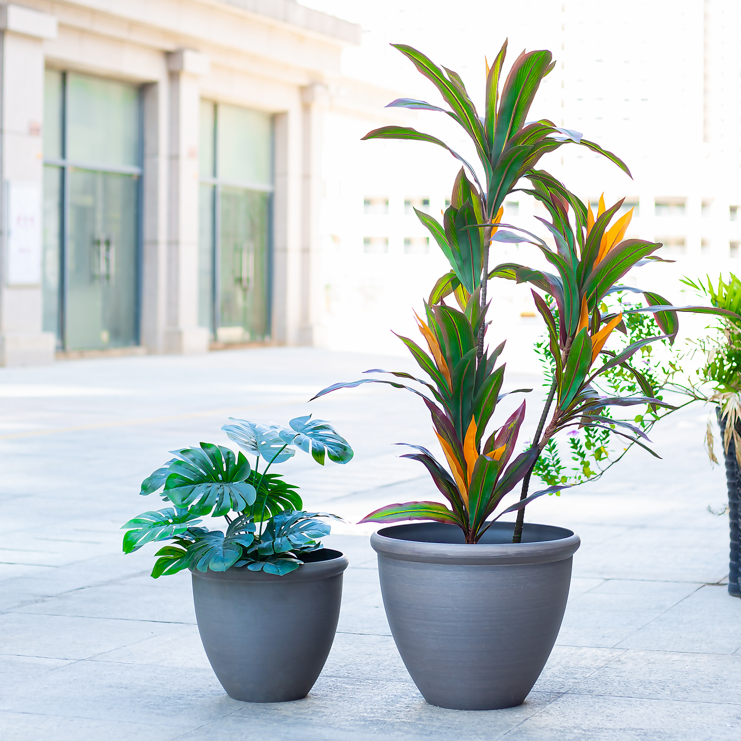 Ashford Planter Grey 45cm 6 Ashford Planter Grey 45cm - Image 6