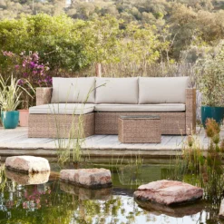Alexandria Rattan Effect Garden Corner Sofa Set -Deals A Sunlit Garden Store 13936306 1825022386450172