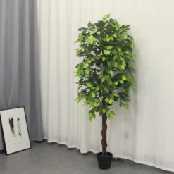 Artificial Ficus Tree - 180cm -Deals A Sunlit Garden Store 13944156 9135014600767240
