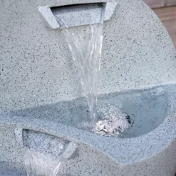 Stylish Fountain Kyoto Falls Garden Water Feature With LEDs -Deals A Sunlit Garden Store 13947170 1715005844996334