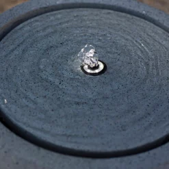 Stylish Fountain Nara Ripple Garden Water Feature With LEDs -Deals A Sunlit Garden Store 13947171 1175005844972994