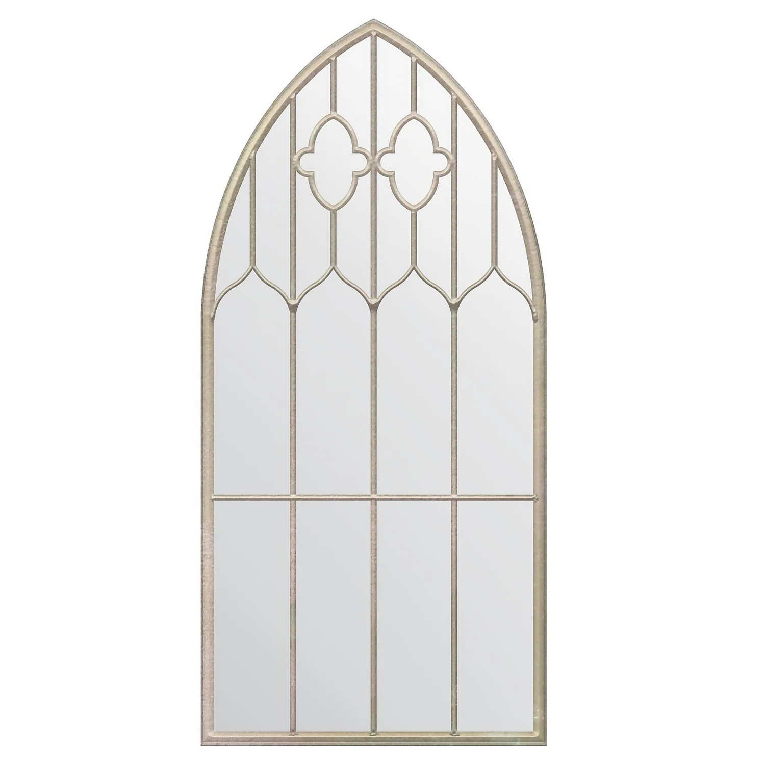 MirrorOutlet Buttercup Country Arch Extra Large Garden Mirror - 160x85cm 2 MirrorOutlet Buttercup Country Arch Extra Large Garden Mirror - 160x85cm - Image 2