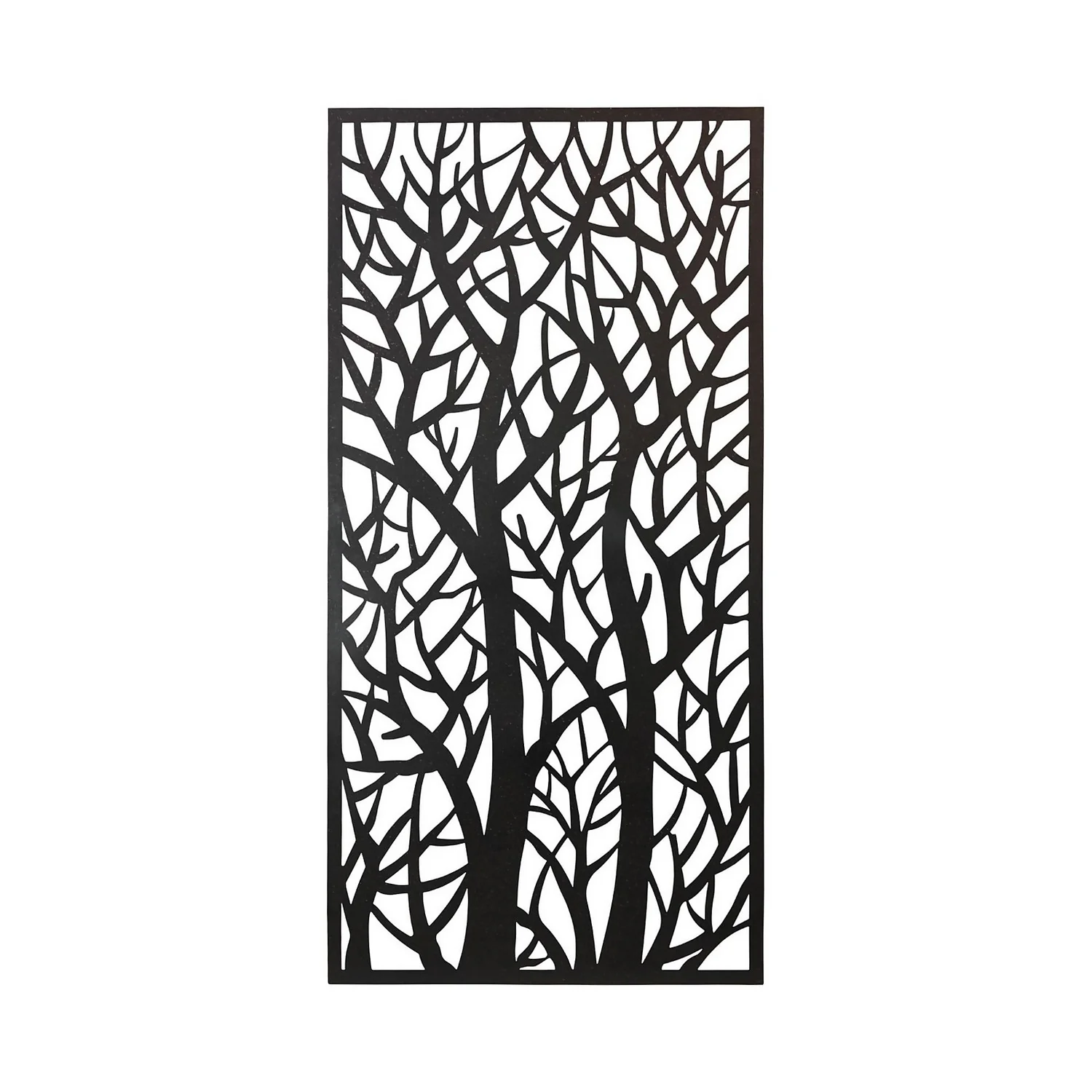 Amarelle Large Metal Tree Design Decorative Garden Screen - 120 X 60cm 2 Amarelle Large Metal Tree Design Decorative Garden Screen - 120 X 60cm - Image 2