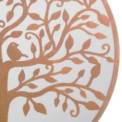 MirrorOutlet Bird Round Garden Mirror - 100cm -Deals A Sunlit Garden Store 13950584 6584987139948205