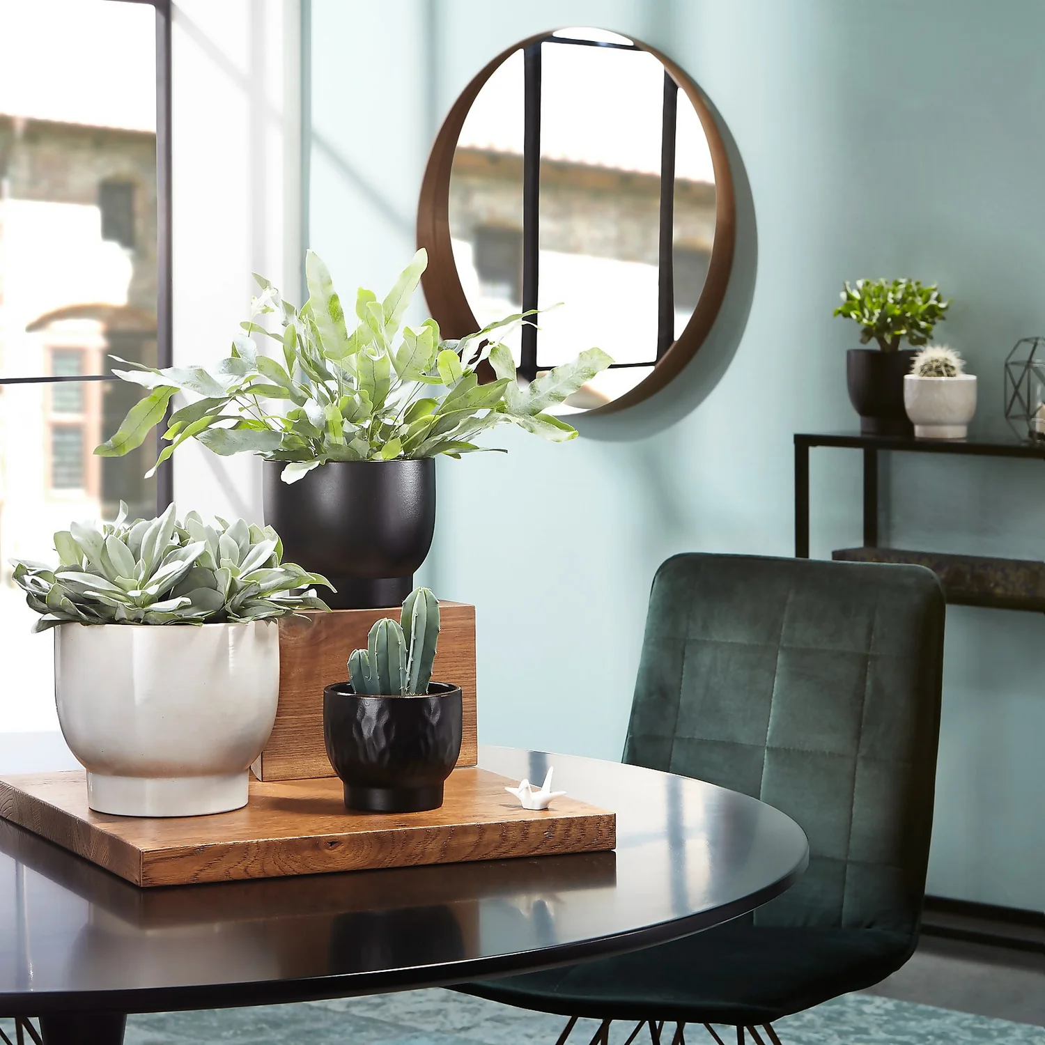 Scheurich Opale Smooth White Indoor Pot - 13cm 2 Scheurich Opale Smooth White Indoor Pot - 13cm - Image 2