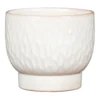 Scheurich Opale Hammered White Indoor Pot - 13cm