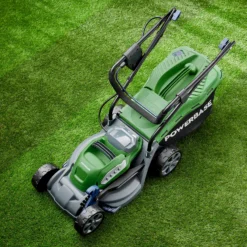 Powerbase 20V Cordless Lawn Mower & Trimmer Twin Pack - 25cm -Deals A Sunlit Garden Store 13956505 6195027877441561