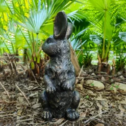 Bronze Look Rabbit Garden Ornament -Deals A Sunlit Garden Store 13965950 1625014597127874