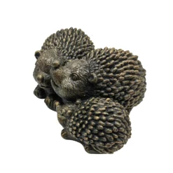 Bronze Look Hedgehog Family Garden Ornament -Deals A Sunlit Garden Store 13965951 8705014596974346