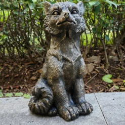Bronze Look Fox Garden Ornament -Deals A Sunlit Garden Store 13965952 4945014596616911