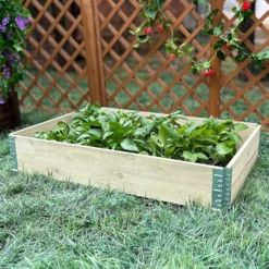 Homebase Growing Garden Bed 120x80x20cm -Deals A Sunlit Garden Store 13967034 3435014369192551