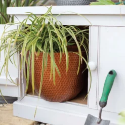 Suva Hammered Pot Copper - 31cm -Deals A Sunlit Garden Store 13973652 2035011806086988