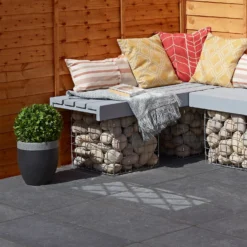 Porcelain Paving 800 X 400mm - Meteor (Full Pack) -Deals A Sunlit Garden Store 13993472 1725019813578358