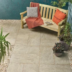 Porcelain Paving 800 X 400mm - Cobblestone (Full Pack)