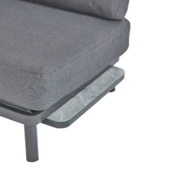 Heba Grey Metal Garden Corner Sofa Set -Deals A Sunlit Garden Store 14005702 4265022704746602