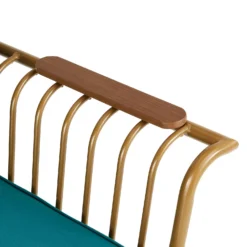 Omari Metal Garden Sofa Set - Teal & Gold -Deals A Sunlit Garden Store 14005703 1125022638254731