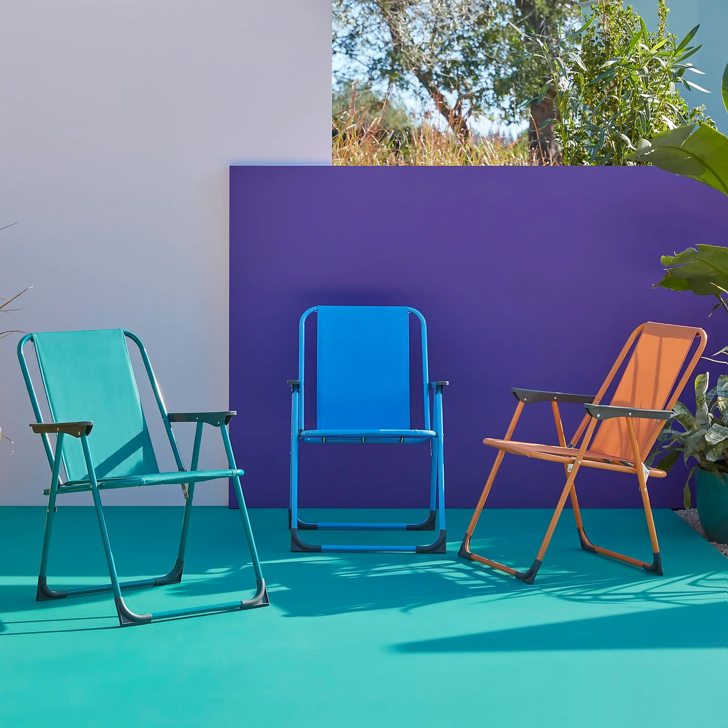 Bahari Picnic Chair - Blue 2 Bahari Picnic Chair - Blue - Image 2