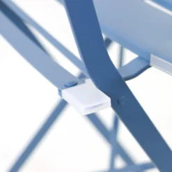 Millie Metal Bistro Set - Blue -Deals A Sunlit Garden Store 14005783 1845018249892762