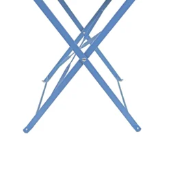 Millie Metal Bistro Set - Blue -Deals A Sunlit Garden Store 14005783 2445018249784837