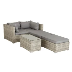 Cairo Grey Rattan Effect Garden Sofa Set -Deals A Sunlit Garden Store 14005786 1675022102896865