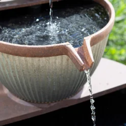 Stylish Fountain Irondale Pours Water Feature -Deals A Sunlit Garden Store 14519355 1425050878763509