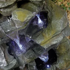 Stylish Fountain Como Springs Water Feature With LEDs -Deals A Sunlit Garden Store 14519356 1055047822702482