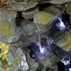 Stylish Fountain Como Springs Water Feature With LEDs -Deals A Sunlit Garden Store 14519356 5765047822618188