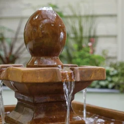 Stylish Fountain Odyssey Water Feature With LEDs -Deals A Sunlit Garden Store 14519360 1635047822644708